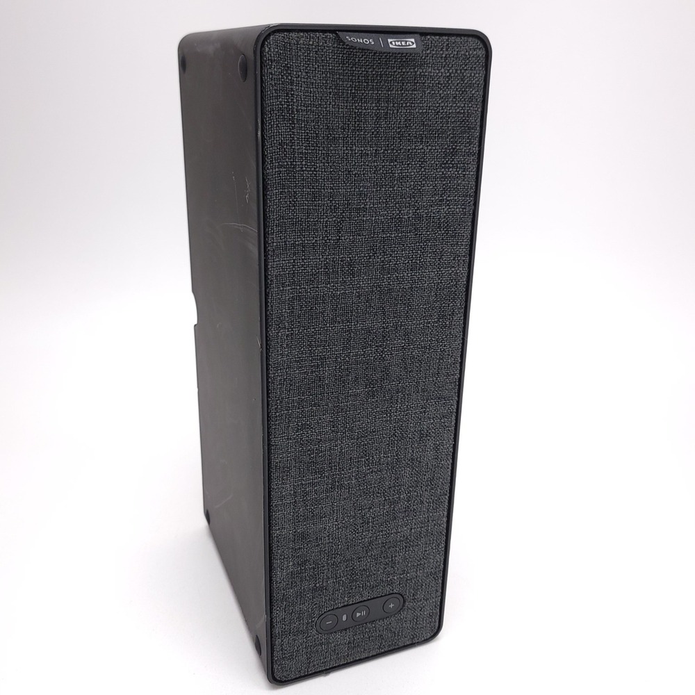 Sonos IKEA SYMFONISK WiFi Bookshelf Speaker Black E1801 W/ Wall Bracket TESTED